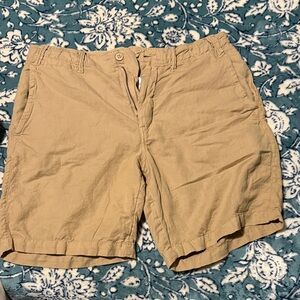 Ralph Lauren Men's Khaki Flat Front Shorts